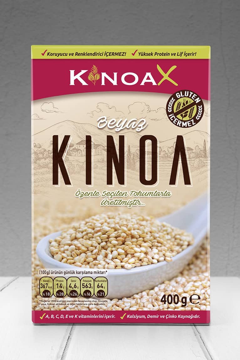 KINOAX · Ambalaj Tasarımı